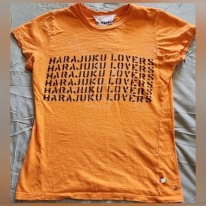 Harajuku Lovers Vibrant Orange Tee